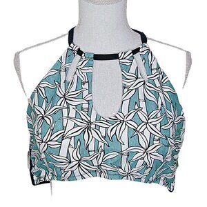 NEW Raisins Curve Rosalie Padded Floral Sports Bra Swim Top Strap Back Size 20W